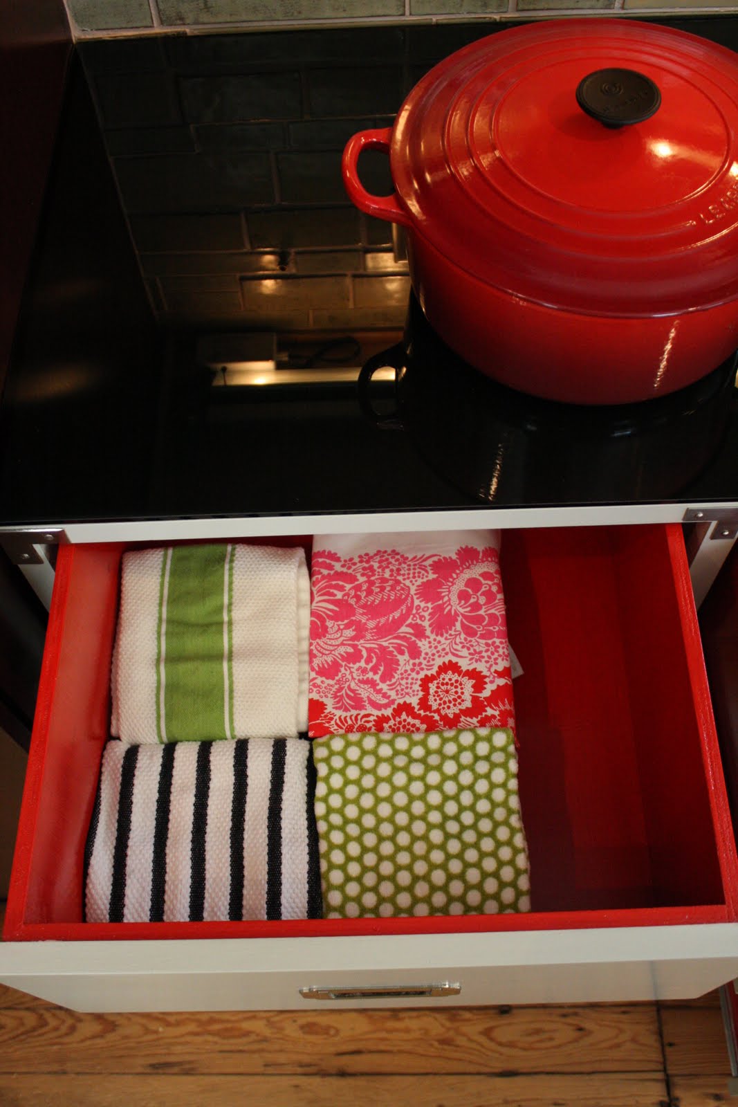 Christie Chase 209...inside my kitchen drawers