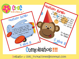 Invitaciones de Cumpleaños