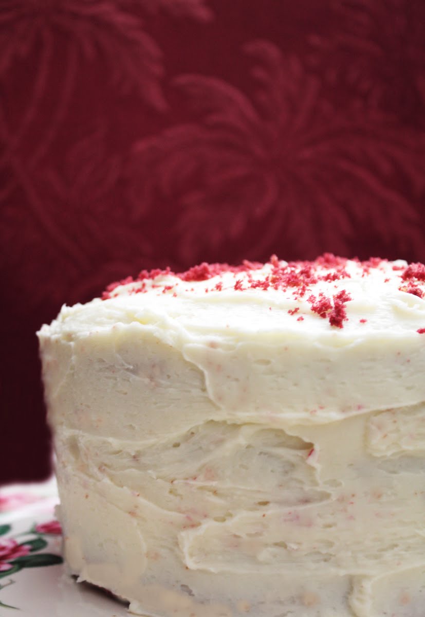 Jamie Oliver is Not My Boyfriend Red Velvet Cake with Cream Cheese Icing