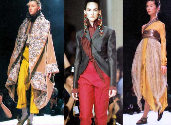 めのおかしブログ もし夢でデザインをしたら・・・ひとつのファンタジーとしてのファッション～ロメオ・ジリのパリコレクション1989年〜91年～