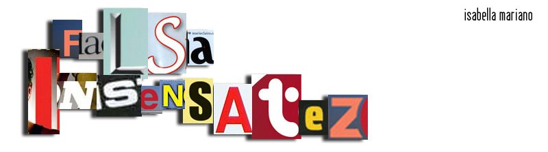 F A L S A   ( I N ) S E N S A T E Z