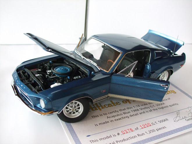 Shelby G.T. 500KR 1968 -Blue-