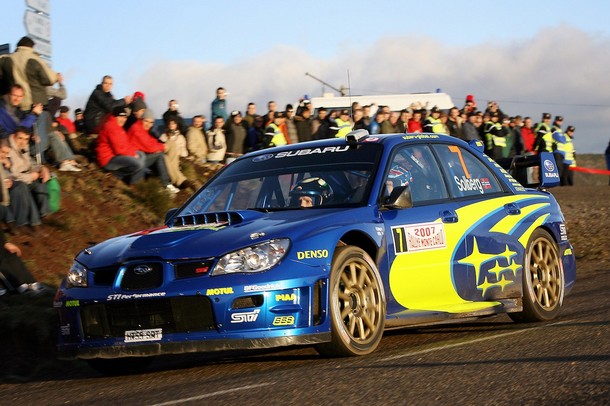 SUBARU IMPREZA WRC RALLY MONTE CARLO 2007 NO.7 -RACE-