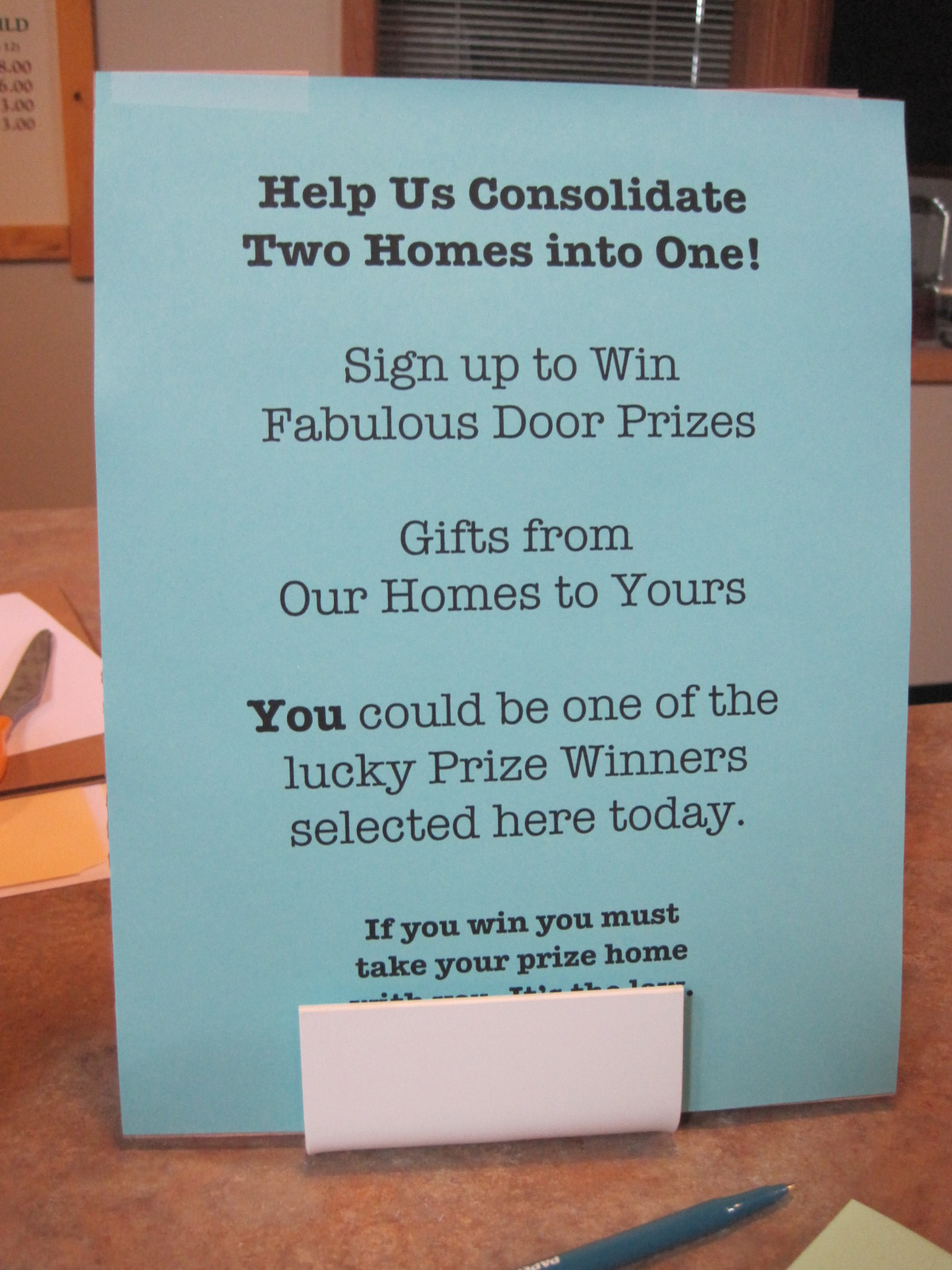 Rita S Sew Fun Mary S Door Prize Game