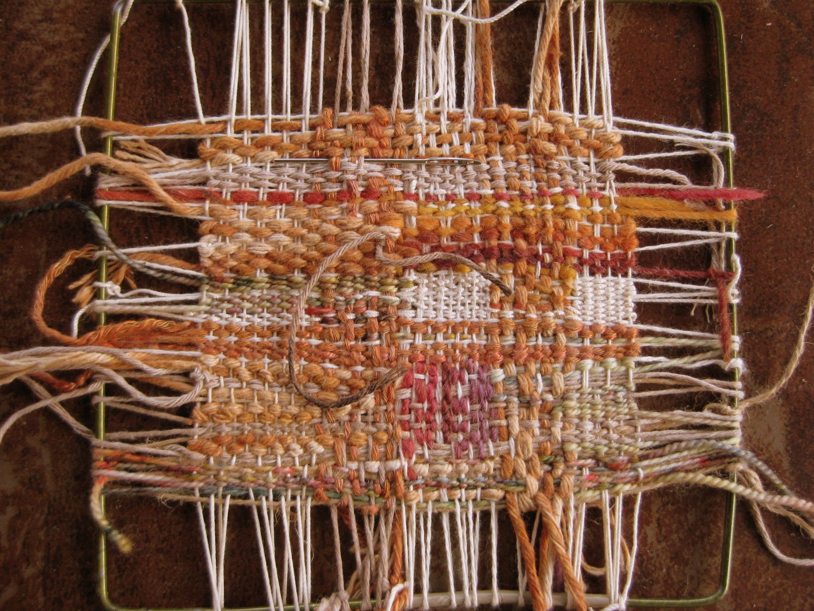 Tanglewood Threads Needle Weaving on a Frame