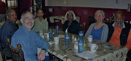 Part of the clan having breakfast in CJ's in Wewoka