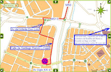 Plano para ir al bar de Boadilla del Monte