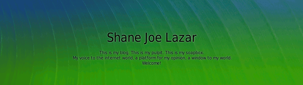 Shane Joe Lazar\