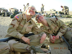 Sister Amy and I in Kuwait