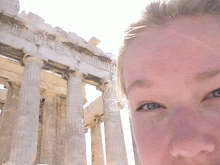 At the Parthenon, Athens