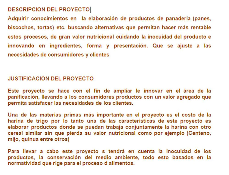 DESCRIPCION Y JUSTIFICACION DEL PROYECTO