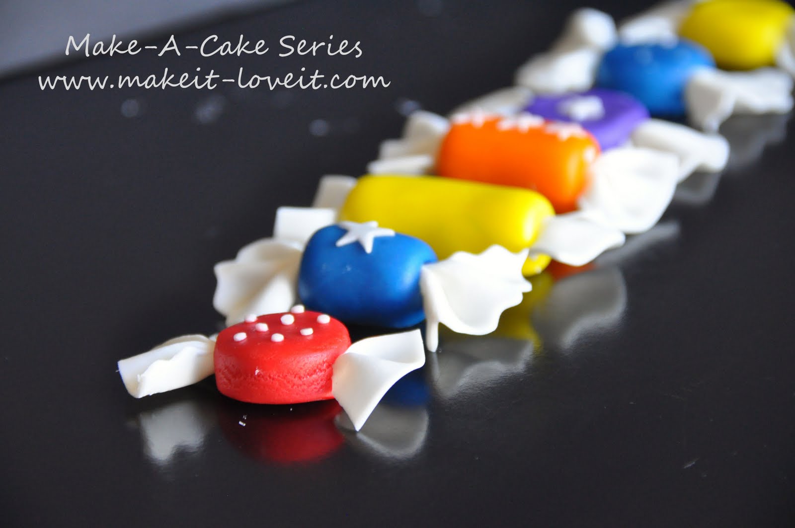 MakeaCake Series Fondant Candy Make It and Love It