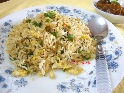 Recipes to make fried rice