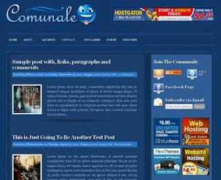 Comunale Blogger Template