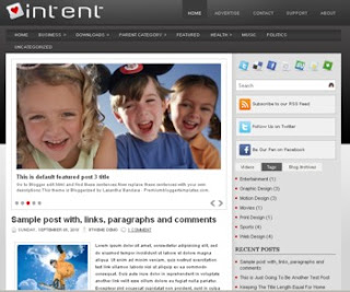Intent Blogger Template