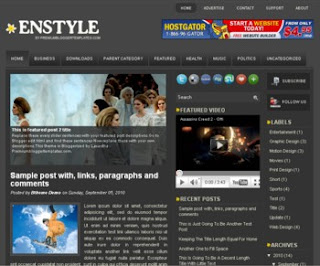 Enstyle Blogger Template