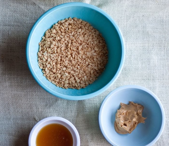 vanilla & lace Brown rice crispy treats