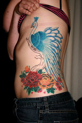 Back Peacock tattoos