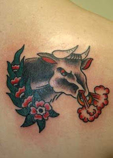 Bull Tattoo Art
