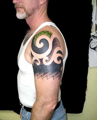 Hawaiian tribal tattoo designs