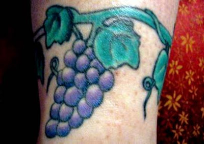 Grapevine Tattoo for girls