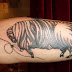 Bull tattoo-rage ahead with style and ink