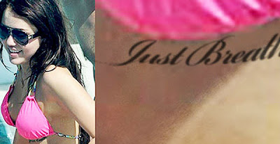 miley cyrus letter tattoo design