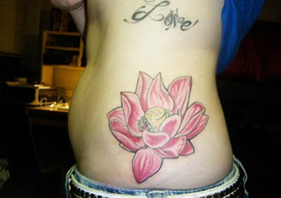 lotus flower tattoo design