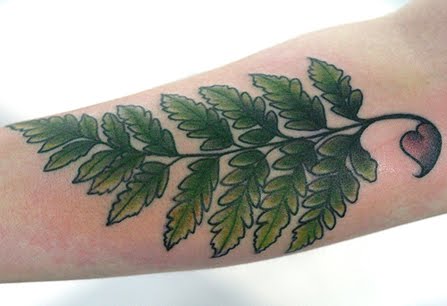 leaf tattoos