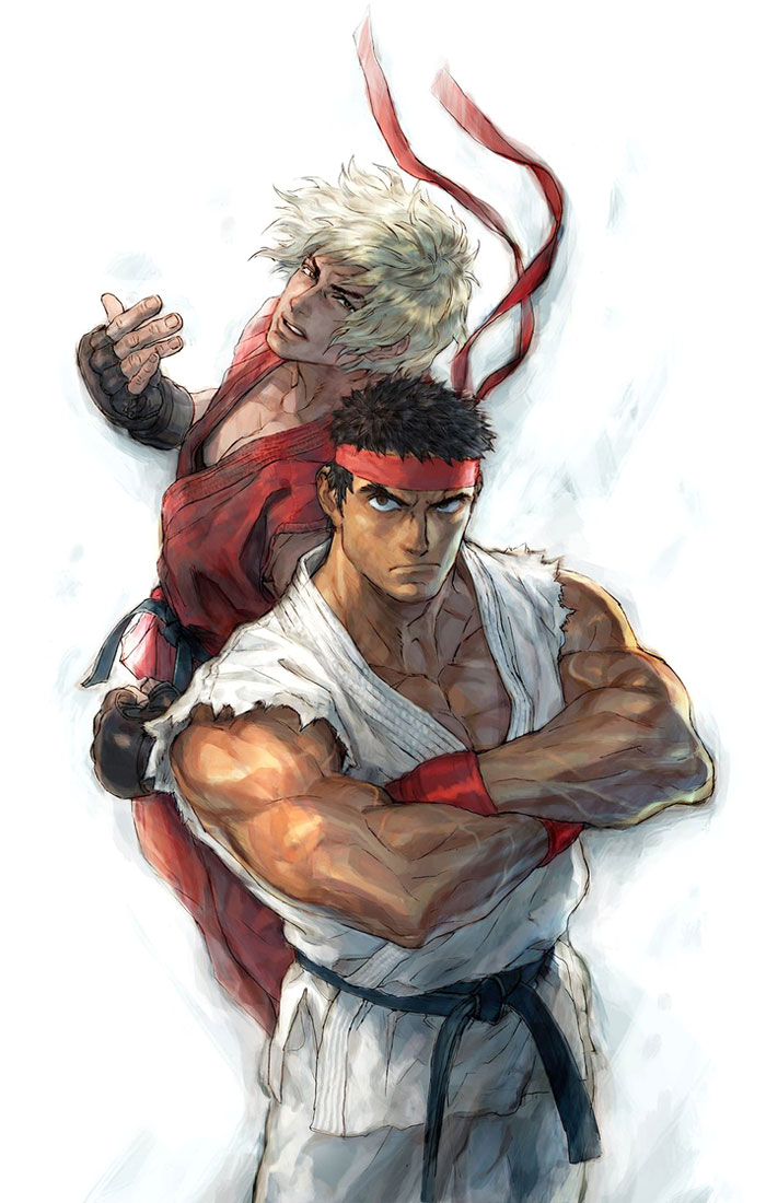 Defeated Street Fighter 2 Characters.  Street fighter characters, Ryu street  fighter, Street fighter art