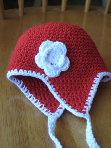 Knit & Crochet Patterns: Baby Earflap Hat