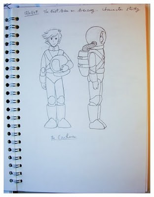 The First Men on Mercury Sketches