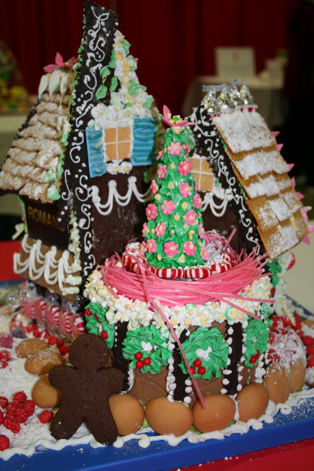 blue eyes gingerbread house competition seaport christmas festival