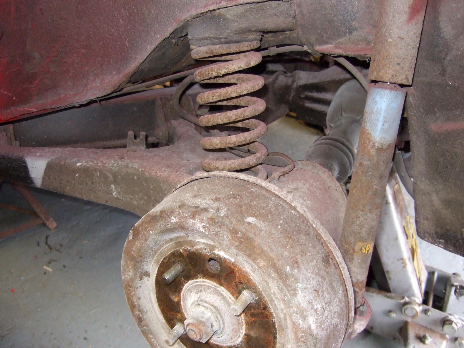 Alan's Triumph Related Blog!: Rear Suspension triumph tr6 coil diagram 