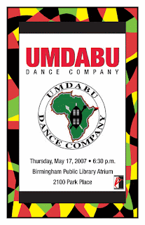 Umdabu Dance Company flyer