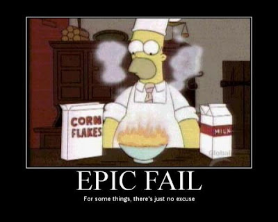 Epic fail, for something there are no excuses
