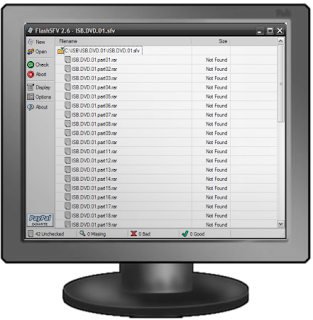 FlashSFV v2.6 [Crea y Analiza archivos SFV]