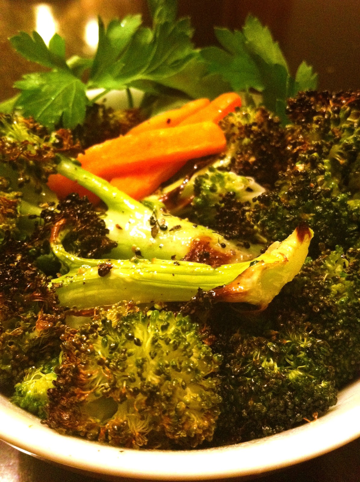 Cooking The Amazing ROASTED ASPARAGUS AND BROCCOLI