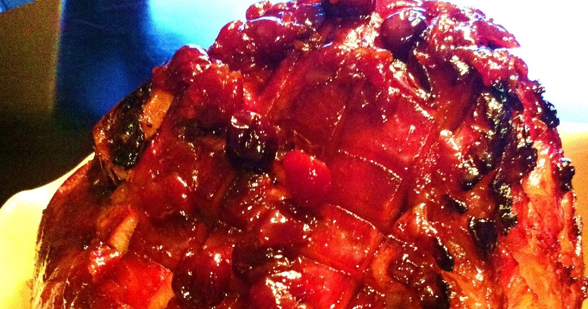 Cooking The Amazing BAKED HAM WITH MAPLE CHERRY GLAZE