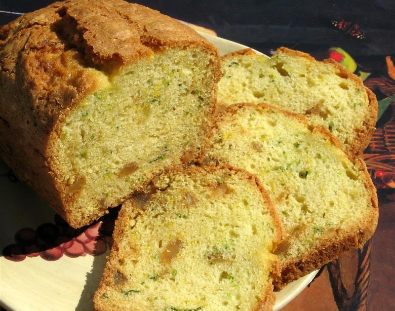Flavors of the Umpqua LemonGinger Zucchini Bread
