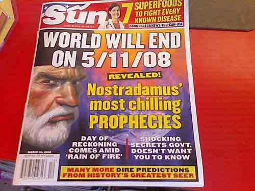Nostradamus world war 3 picture