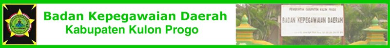 Badan Kepegawaian Daerah Kab Kulon Progo