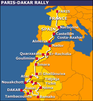 Paris+dakar+rally+2011