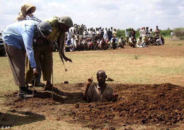 Islamization Watch: Islamic militants stone man to death for Islamization Watch: Islamic militants stone man to death for