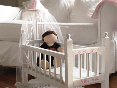 Pottery Barn Cradle White Out Project 2 Bedding And Canopy