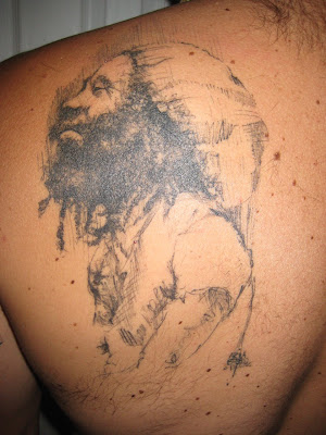 jamaica tattoo. tattoo bob marley