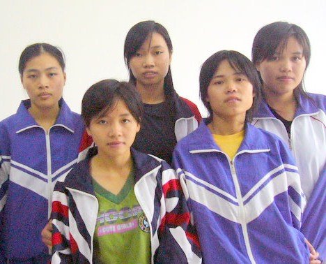 Blessing Hands students in Qinzhou Area