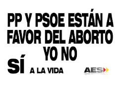 PP y PSOE están a favor del aborto ¡YO NO!