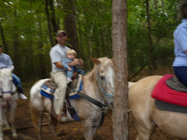 Brad and Jacob Horseback Riding