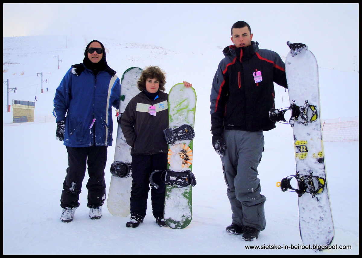 . Skiing in Lebanon